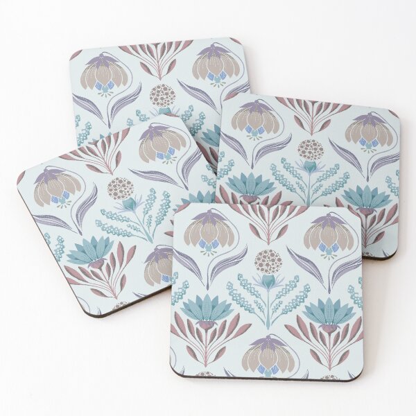 Item preview, Enigmatic Blooms [pale blue] designed and sold by Aia UENO design.