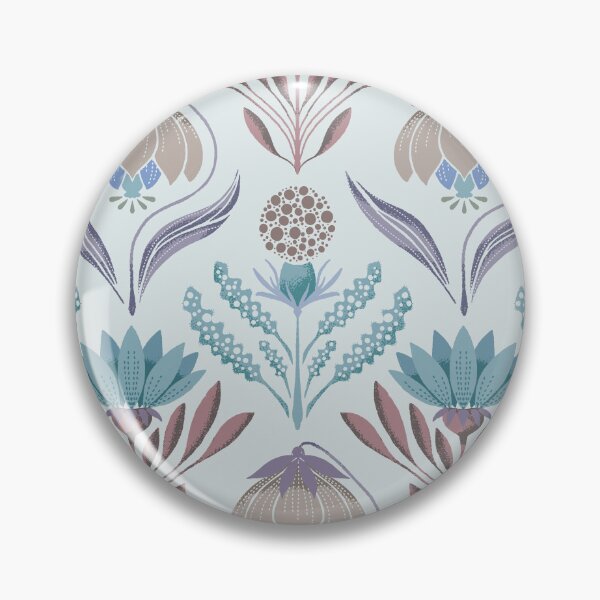 Item preview, Enigmatic Blooms [pale blue] designed and sold by Aia UENO design.