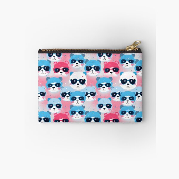 Item preview, Blue and Pink Cute Panda Composite Overlay Pattern #1 designed and sold by ARTficiallyAnon.