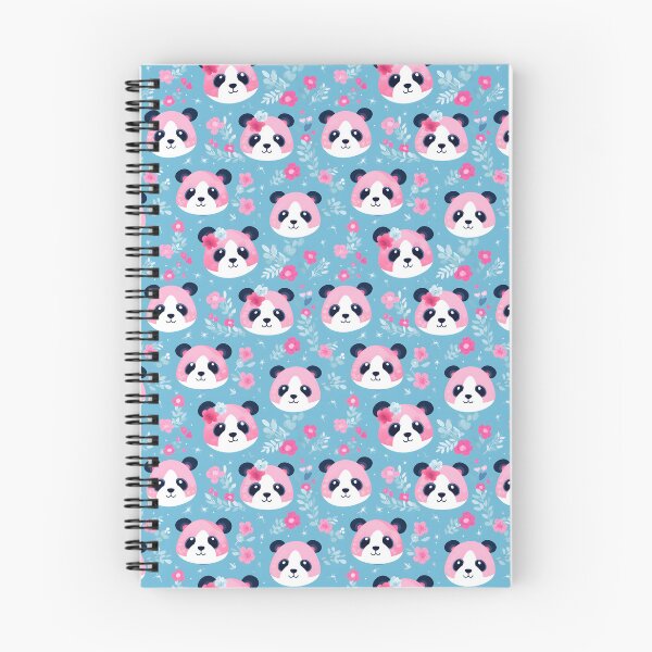 Item preview, Blue and Pink Cute Panda Composite Overlay Pattern #2 designed and sold by ARTficiallyAnon.