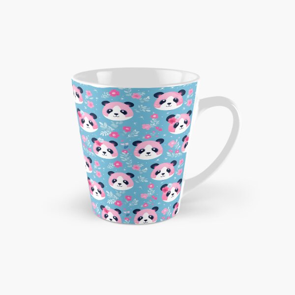 Item preview, Blue and Pink Cute Panda Composite Overlay Pattern #2 designed and sold by ARTficiallyAnon.