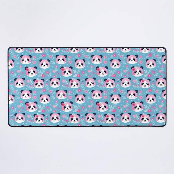 Item preview, Blue and Pink Cute Panda Composite Overlay Pattern #2 designed and sold by ARTficiallyAnon.