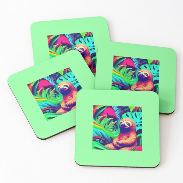 Item preview, Jungle Sloth  designed and sold by ThuslySpokenArt.