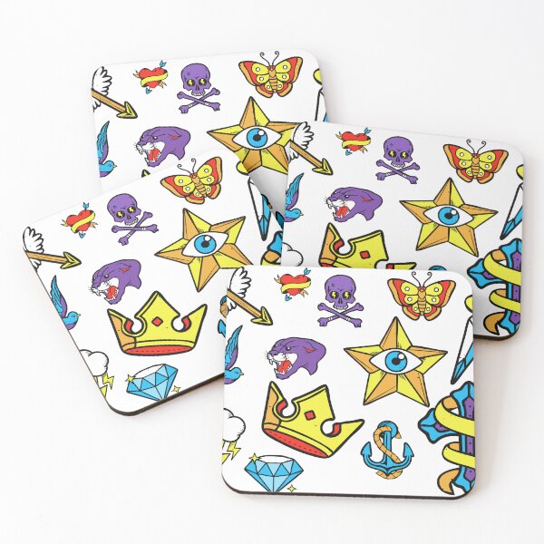 Item preview, Colorful Tattoo Style Art designed and sold by MelissaMystery.