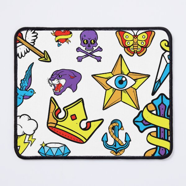 Item preview, Colorful Tattoo Style Art designed and sold by MelissaMystery.