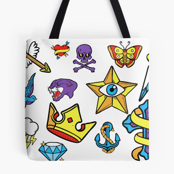 Item preview, Colorful Tattoo Style Art designed and sold by MelissaMystery.