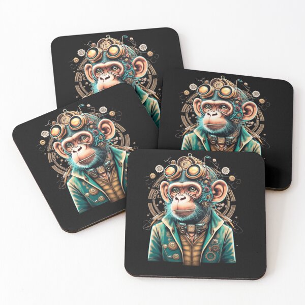 Item preview, Steampunk Monkey designed and sold by blakfrog.