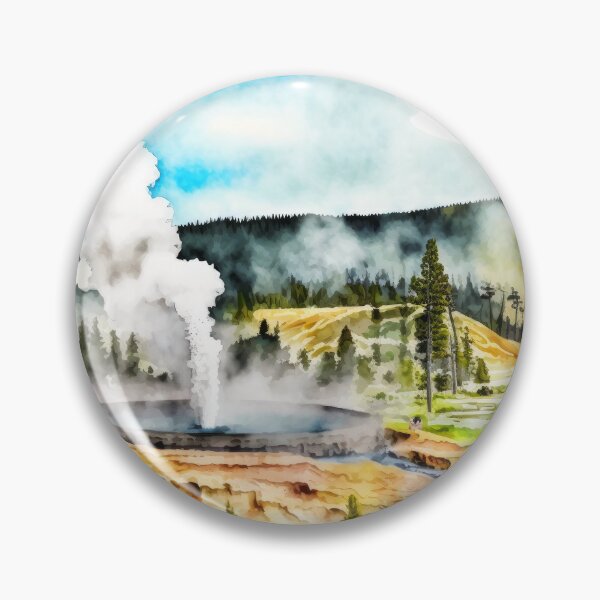 Item preview, Yellowstone National Park, Wyoming - Travel Destination designed and sold by Lisa Weber.