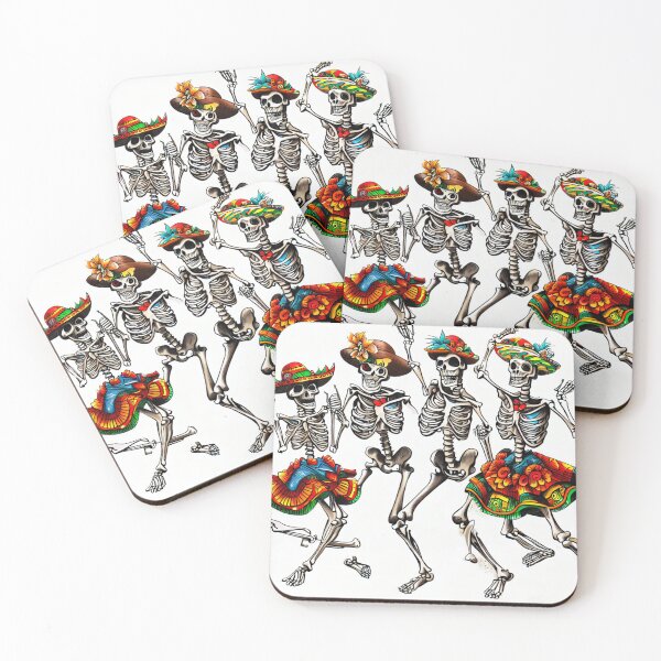Item preview,  "Spooky Skeleton Dance Party: Halloween Fun with Boney Revelers" designed and sold by willowbyraashi.