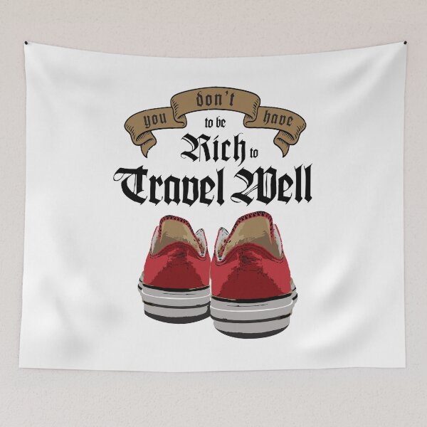 Item preview, You Don't Have To Be Rich To Travel Well designed and sold by Capiral Bucketlist.