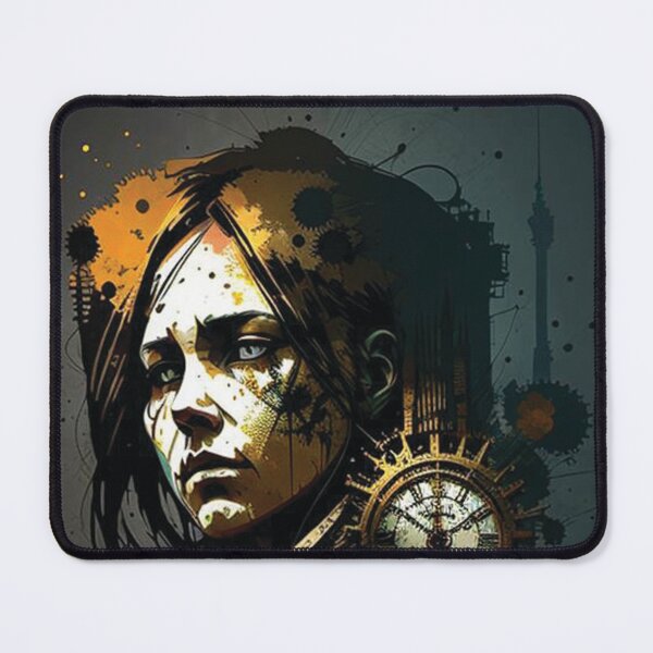 Item preview, Steampunk Portrait #8 - Sticker and T-Shirt Design designed and sold by MindAsylum.