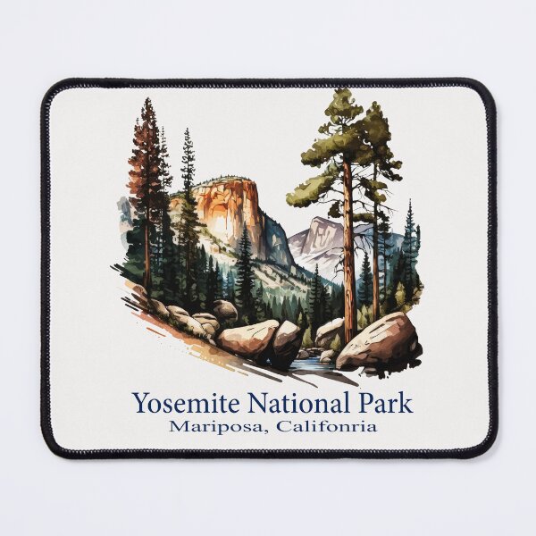 Item preview, Yosemite National Park Mariposa, California - Travel Destination designed and sold by Lisa Weber.