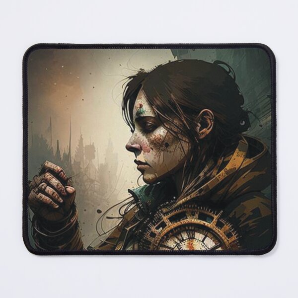Item preview, Steampunk Portrait #10 - Sticker and T-Shirt Design designed and sold by MindAsylum.
