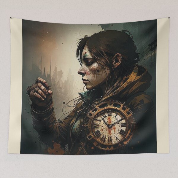 Item preview, Steampunk Portrait #10 - Sticker and T-Shirt Design designed and sold by MindAsylum.