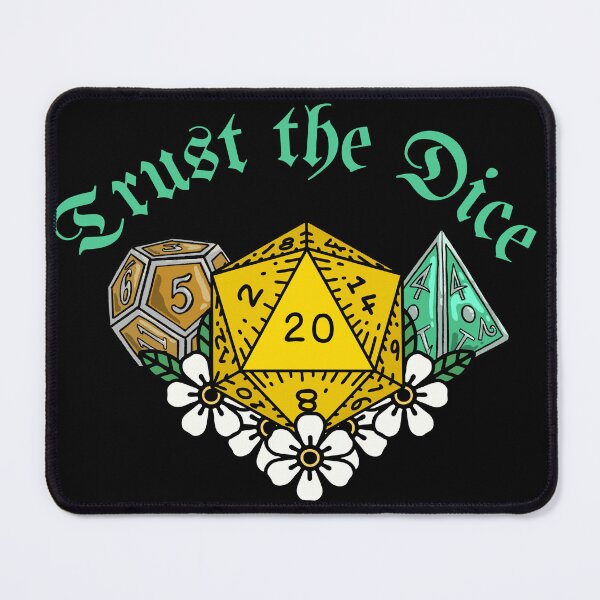 Item preview, Trust the Dice designed and sold by MelissaMystery.