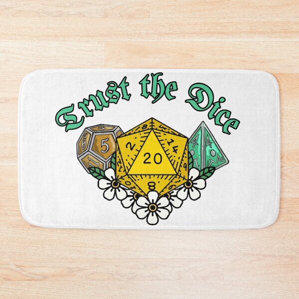 Item preview, Trust the Dice designed and sold by MelissaMystery.
