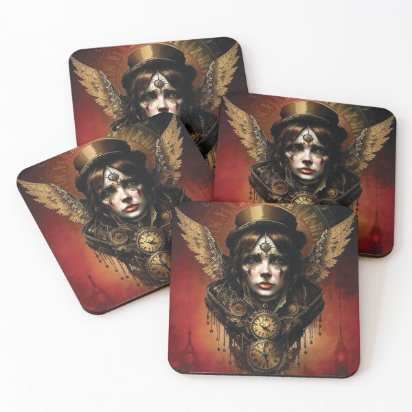 Item preview, Steampunk Portrait #11 - Sticker and T-Shirt Design designed and sold by MindAsylum.