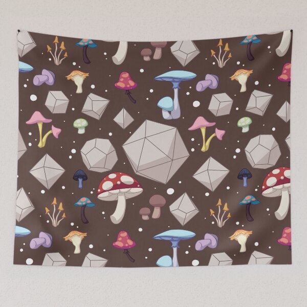 Item preview, Mushroom-themed Dice designed and sold by RainyOak.