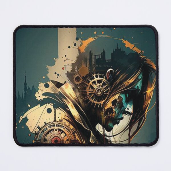 Item preview, Steampunk Portrait #14 - Sticker and T-Shirt Design designed and sold by MindAsylum.