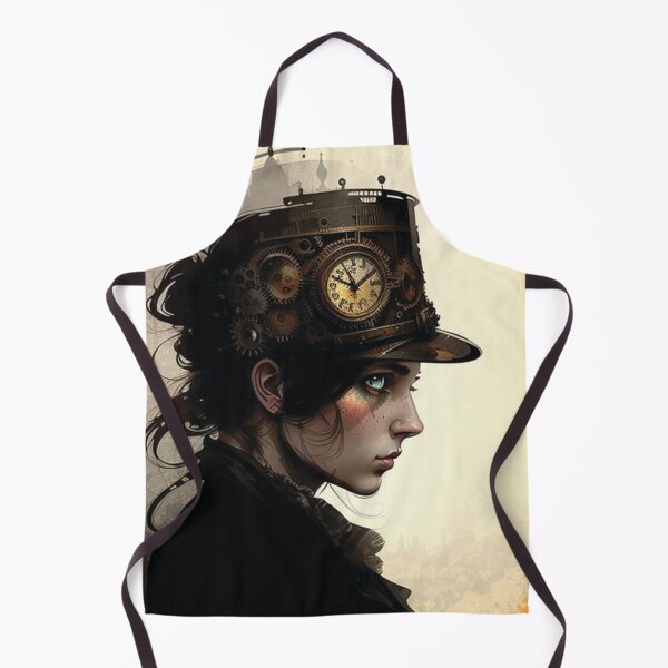 Item preview, Steampunk Portrait #15 - Sticker and T-Shirt Design designed and sold by MindAsylum.