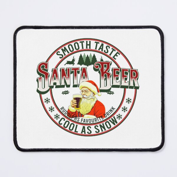 Item preview, Santa beer designed and sold by MCanderart.