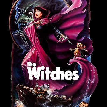 THE WITCHES good 13x30 Original Daybill for the 1990 Film top film art so collectible.