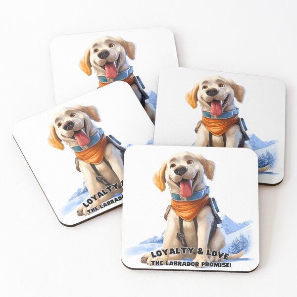 Item preview, Labrador's Winter Frolic: Alpine Ski Delight Tee designed and sold by Moisky Art.