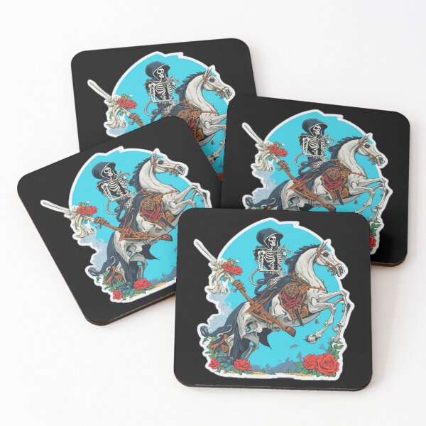 Item preview, Major Arcana Cute Death Blue Sky - Spooky Design designed and sold by Pixel Waite.