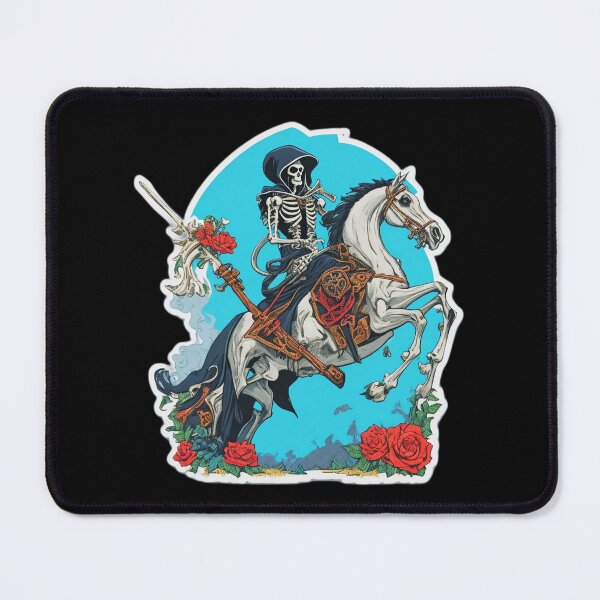 Item preview, Major Arcana Cute Death Blue Sky - Spooky Design designed and sold by Pixel Waite.