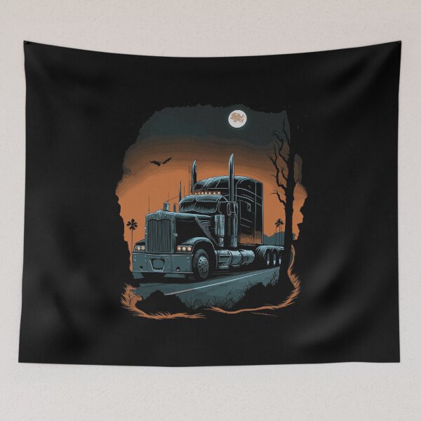 Item preview, Spook the Highway with Our Semi-Truck designed and sold by NoLimit-Merica.