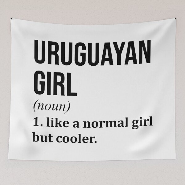 Item preview, Uruguayan Girl Definition Uruguay designed and sold by XCIV.