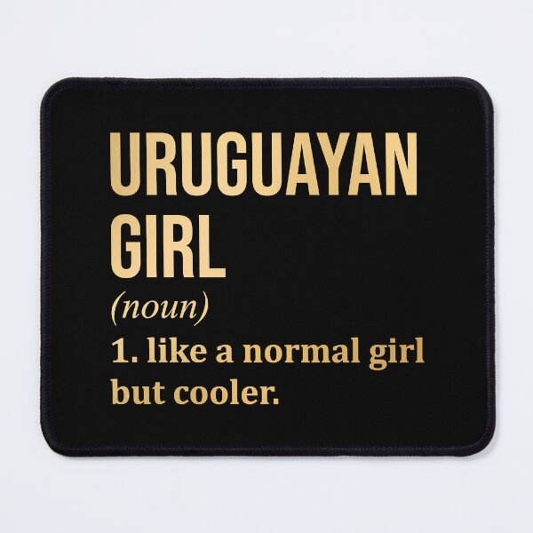 Item preview, Uruguayan Girl Definition Uruguay in Gold designed and sold by XCIV.