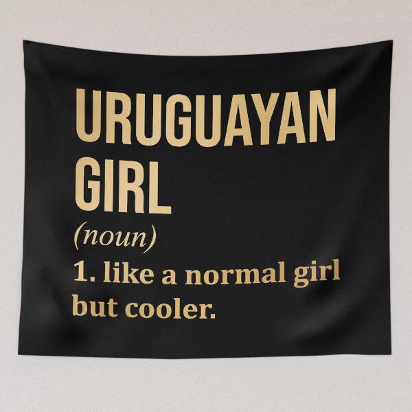 Item preview, Uruguayan Girl Definition Uruguay in Gold designed and sold by XCIV.