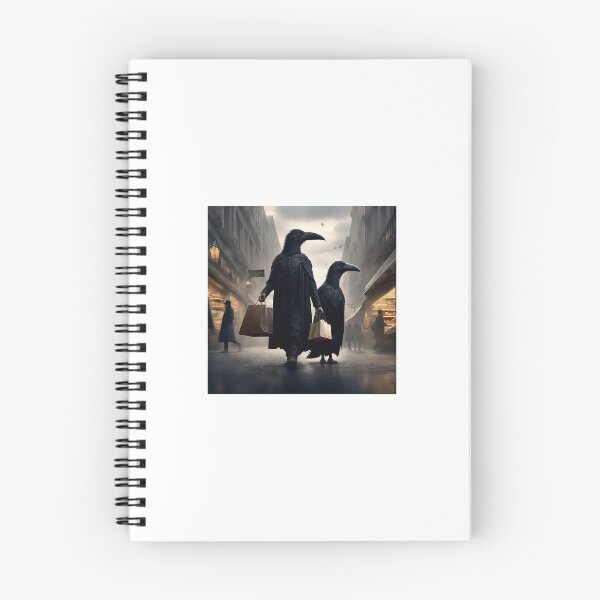 Item preview, Huginn and Muninn go shopping designed and sold by Sheeprustler.