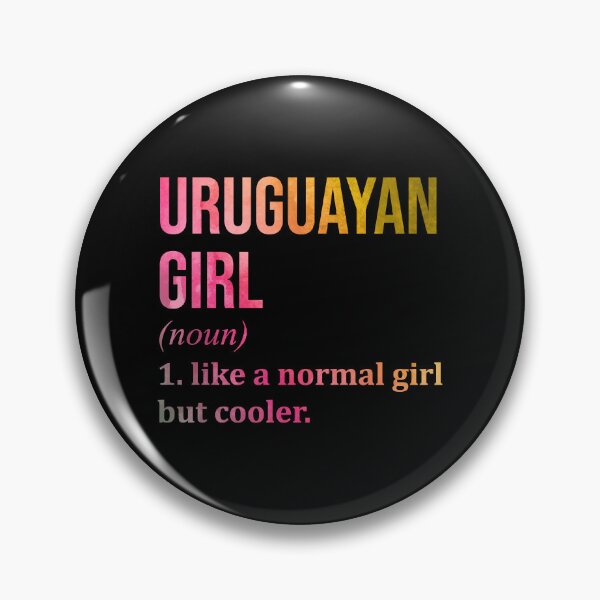 Item preview, Uruguayan Girl Definition Uruguay in Watercolor designed and sold by XCIV.