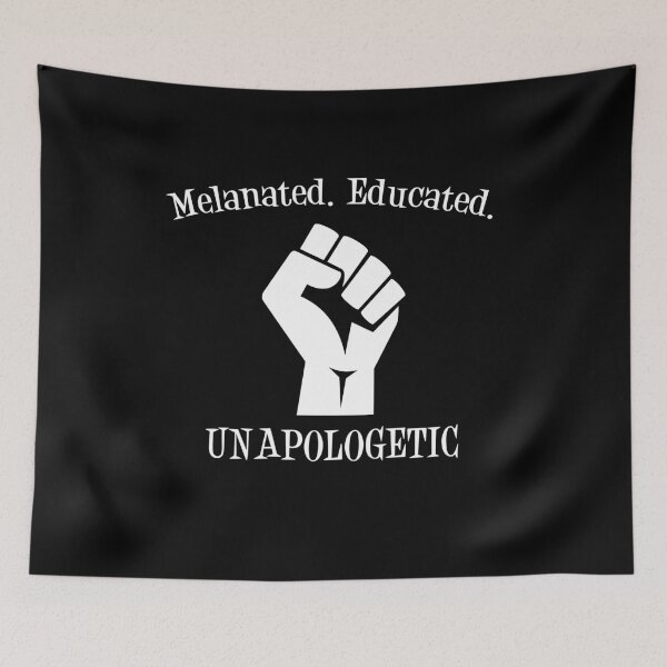 Item preview, Melanated Educated Unapologetic  | BLM Power  designed and sold by TeeTimeGuys.