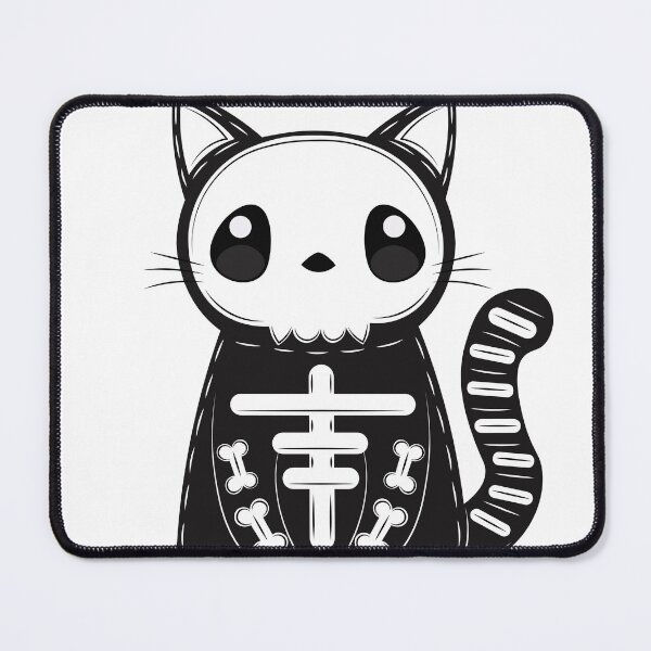 Item preview, skeleton cat designed and sold by shestiger.