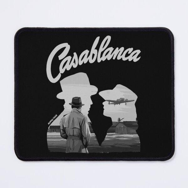 Item preview, Cásáblàncá Illustration with title by burro designed and sold by AugustAgeless.