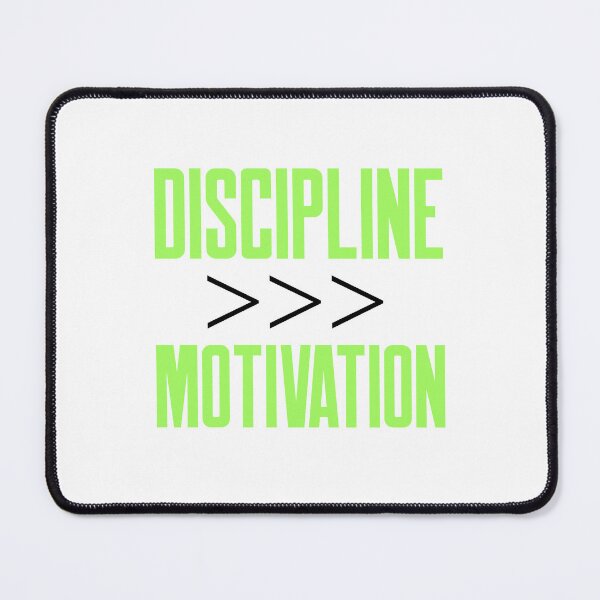 Item preview, Discipline More than Motivation Quotes designed and sold by Mandy-30.