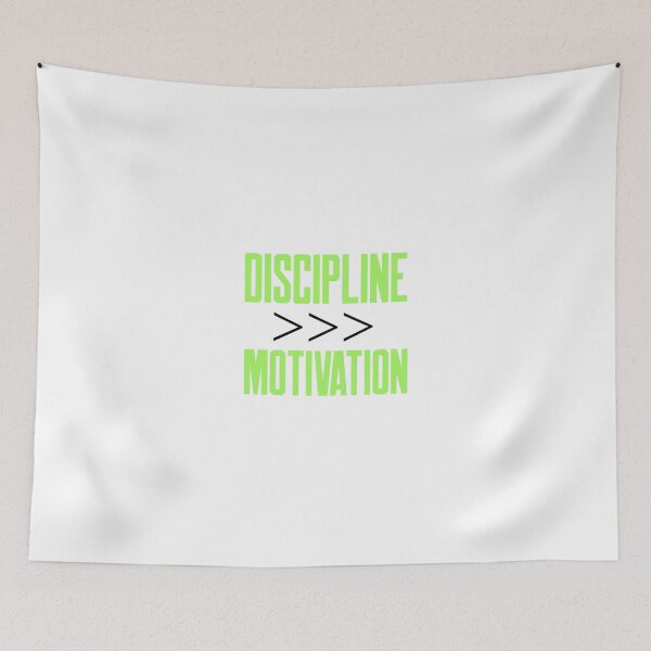Item preview, Discipline More than Motivation Quotes designed and sold by Mandy-30.