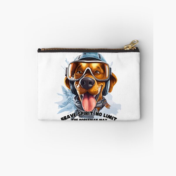 Item preview, Doberman's Winter Dash: Ski Slope Champion Tee designed and sold by Moisky Art.