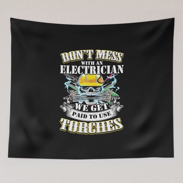 Item preview, Don't Mess With An Electrician  / Electricity  designed and sold by Tee Hub.