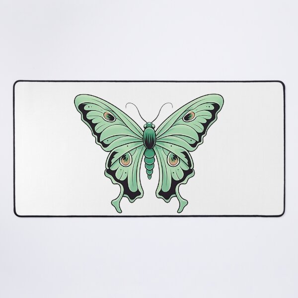 Item preview, Green Butterfly Tattoo style designed and sold by eyestetix.