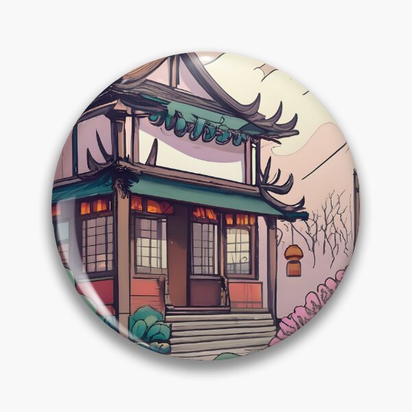 Item preview, Old Traditional Chinese house Siheyuan Drawing designed and sold by Patricks-Art.