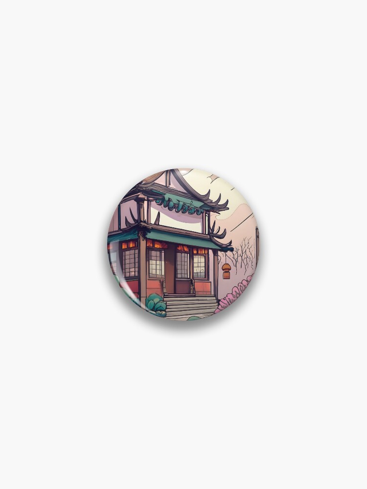 Thumbnail 1 of 3, Pin, Old Traditional Chinese house Siheyuan Drawing designed and sold by Patricks-Art.