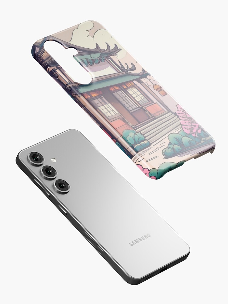 Thumbnail 2 of 4, Samsung Galaxy Phone Case, Old Traditional Chinese house Siheyuan Drawing designed and sold by Patricks-Art.