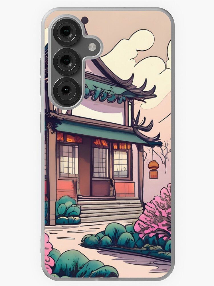 Thumbnail 1 of 4, Samsung Galaxy Phone Case, Old Traditional Chinese house Siheyuan Drawing designed and sold by Patricks-Art.