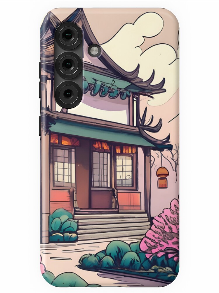 Thumbnail 1 of 4, Samsung Galaxy Phone Case, Old Traditional Chinese house Siheyuan Drawing designed and sold by Patricks-Art.