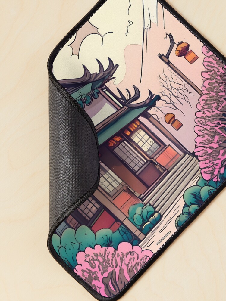Thumbnail 2 of 5, Mouse Pad, Old Traditional Chinese house Siheyuan Drawing designed and sold by Patricks-Art.