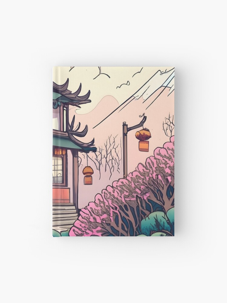 Thumbnail 1 of 3, Journal, Old Traditional Chinese house Siheyuan Drawing designed and sold by Patricks-Art.